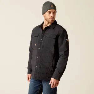 Rebar Cordura Ripstop Insulated Shirt Jacket - Black - 10052120