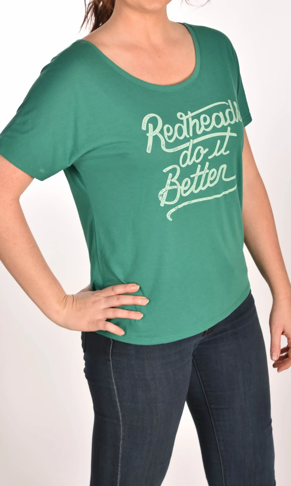 Redheads Do It Better Flowy Simple Tee