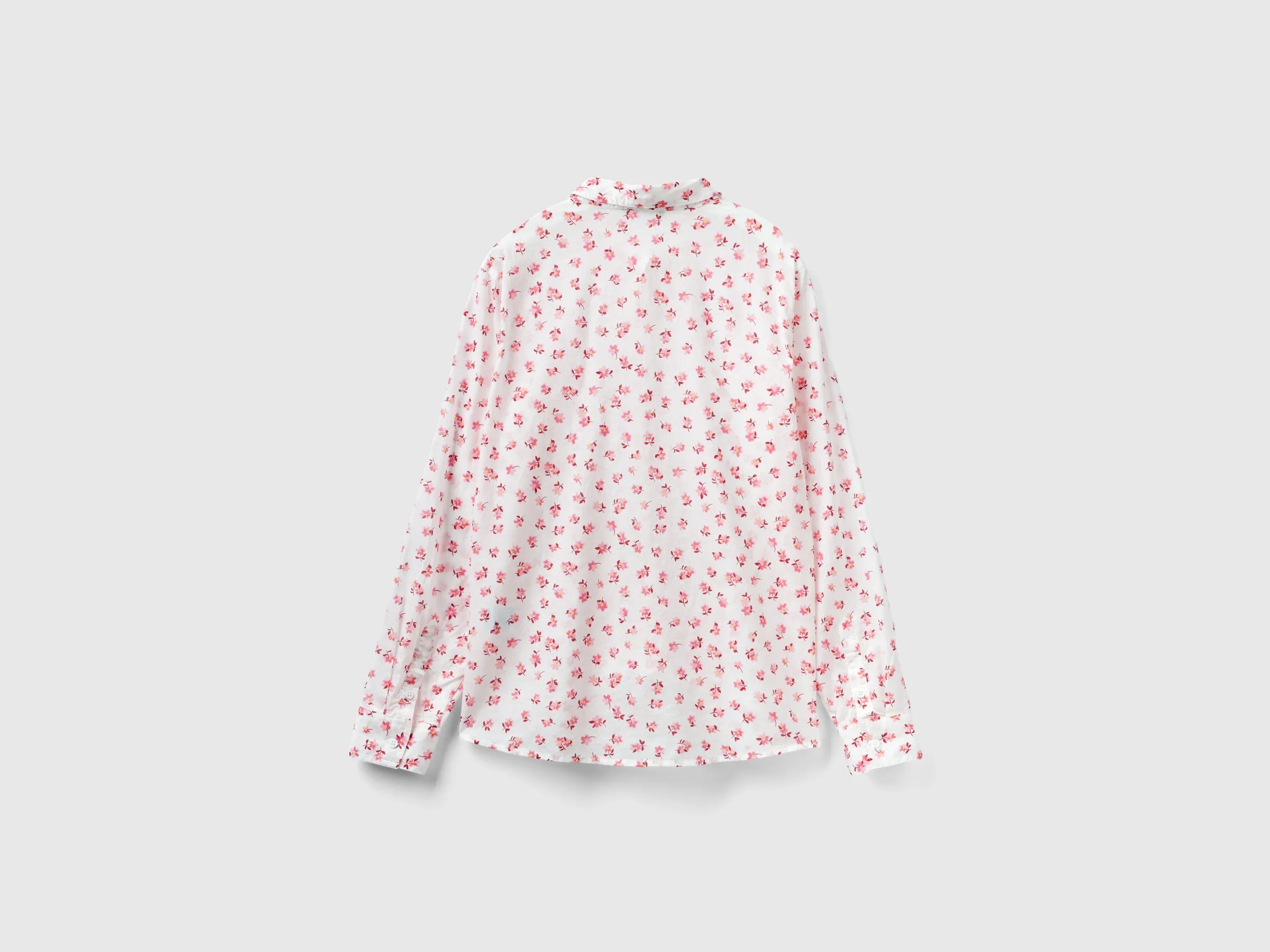 Regular Fit Collared Neck Printed Shirt