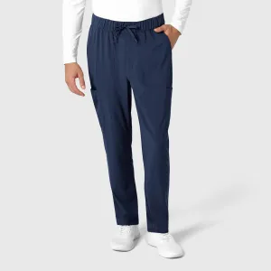 RENEW 5834 Men's Tapered Scrub Pants Navy