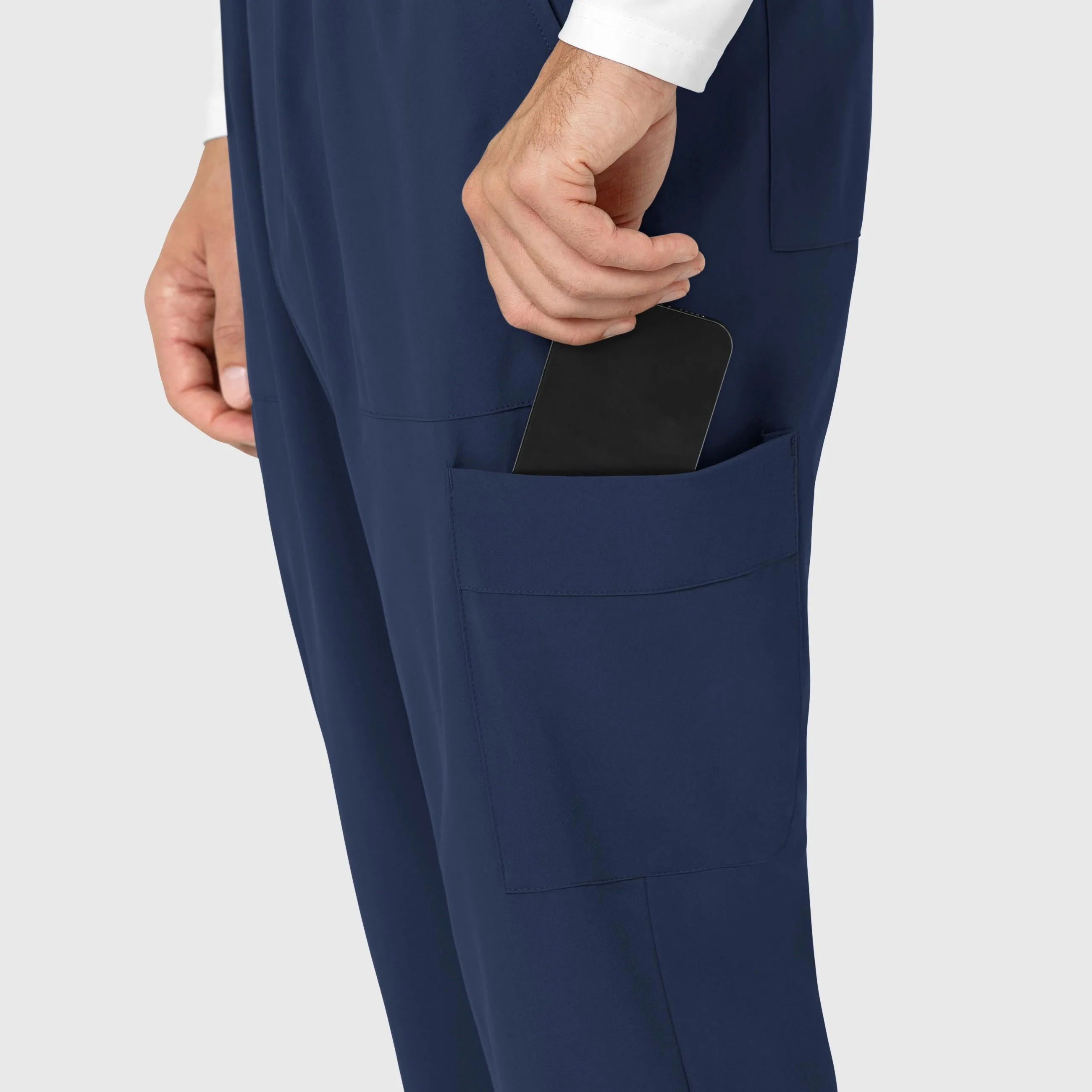 RENEW 5834 Men's Tapered Scrub Pants Navy