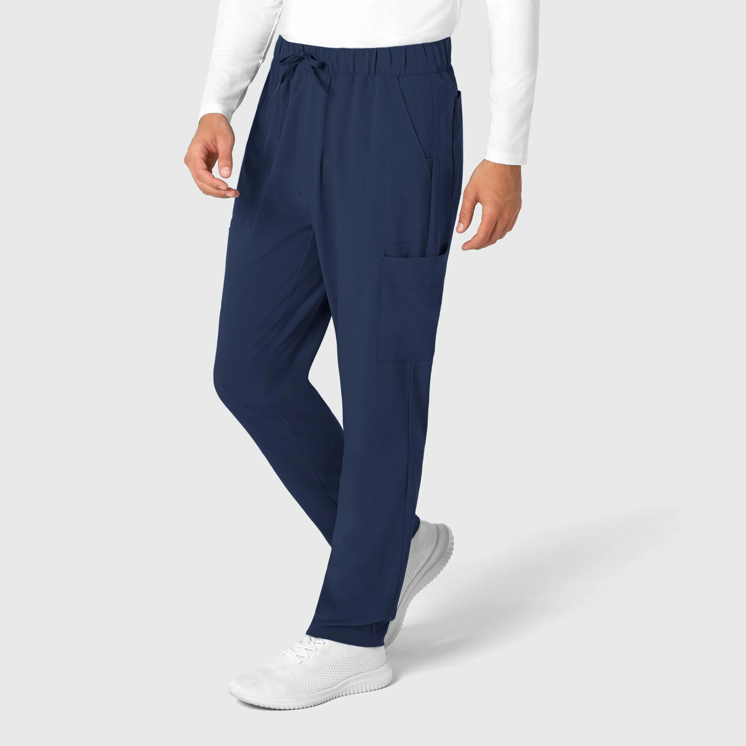 RENEW 5834 Men's Tapered Scrub Pants Navy