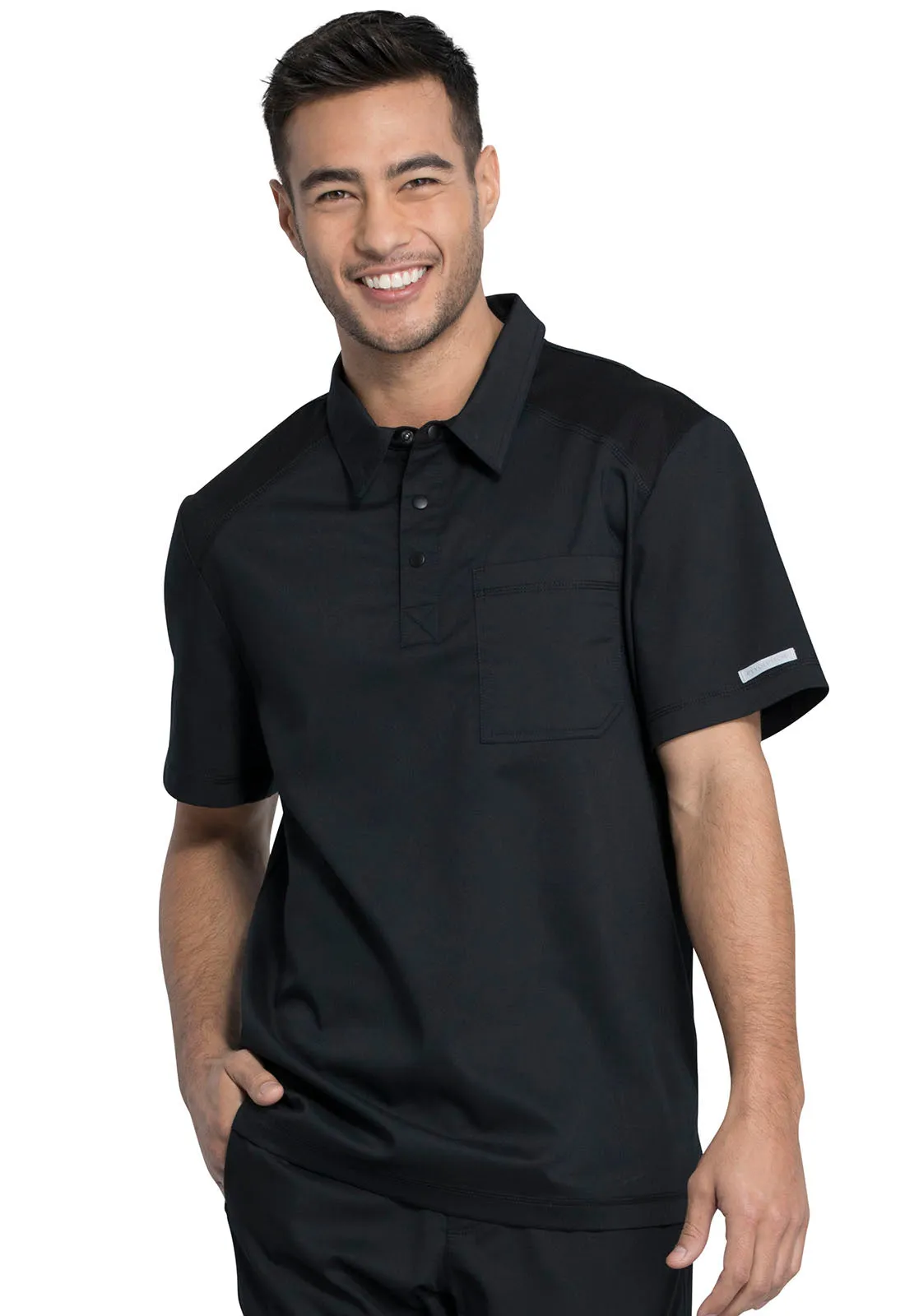 Revolution WW615 Men's Polo Shirt Black