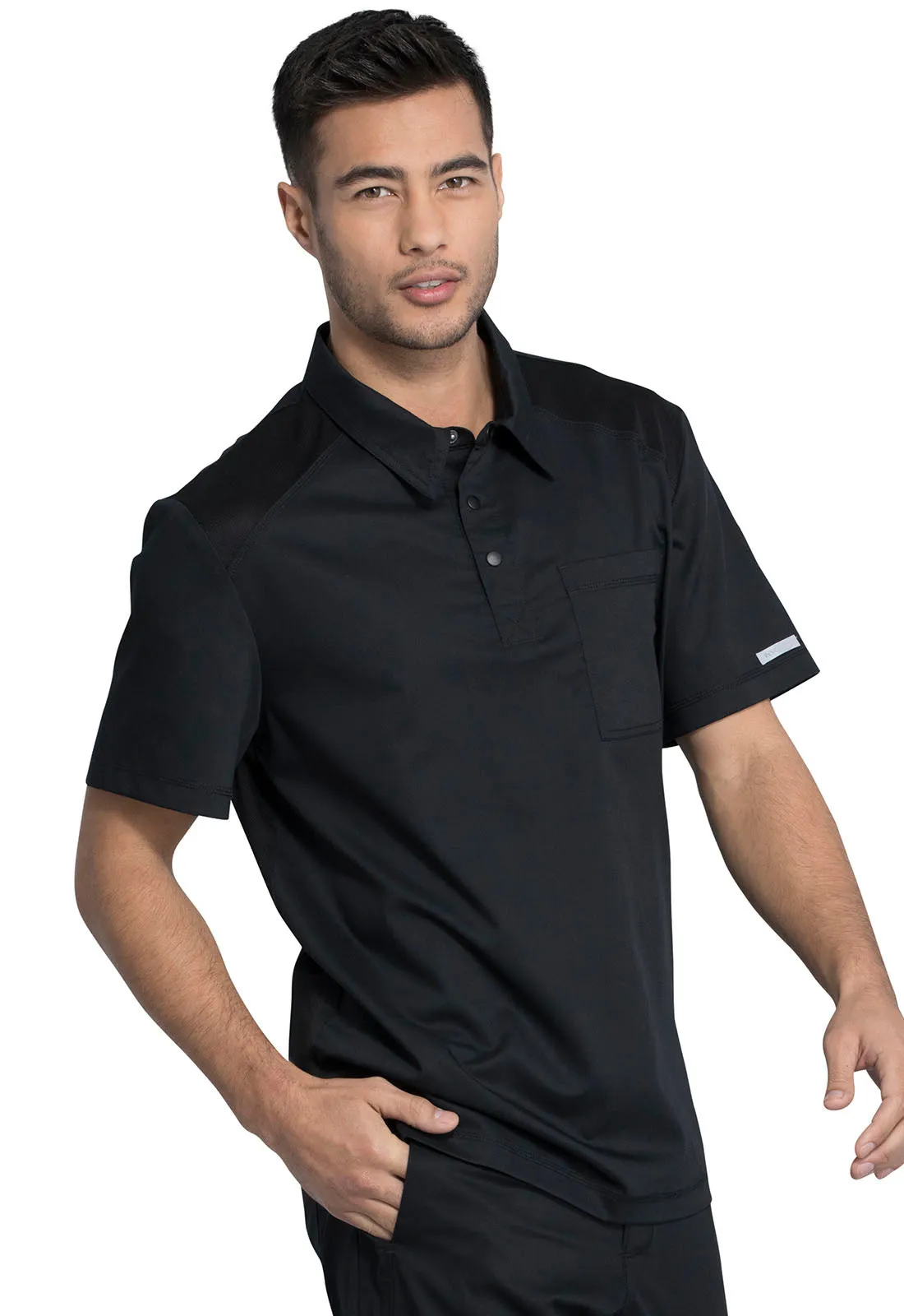 Revolution WW615 Men's Polo Shirt Black