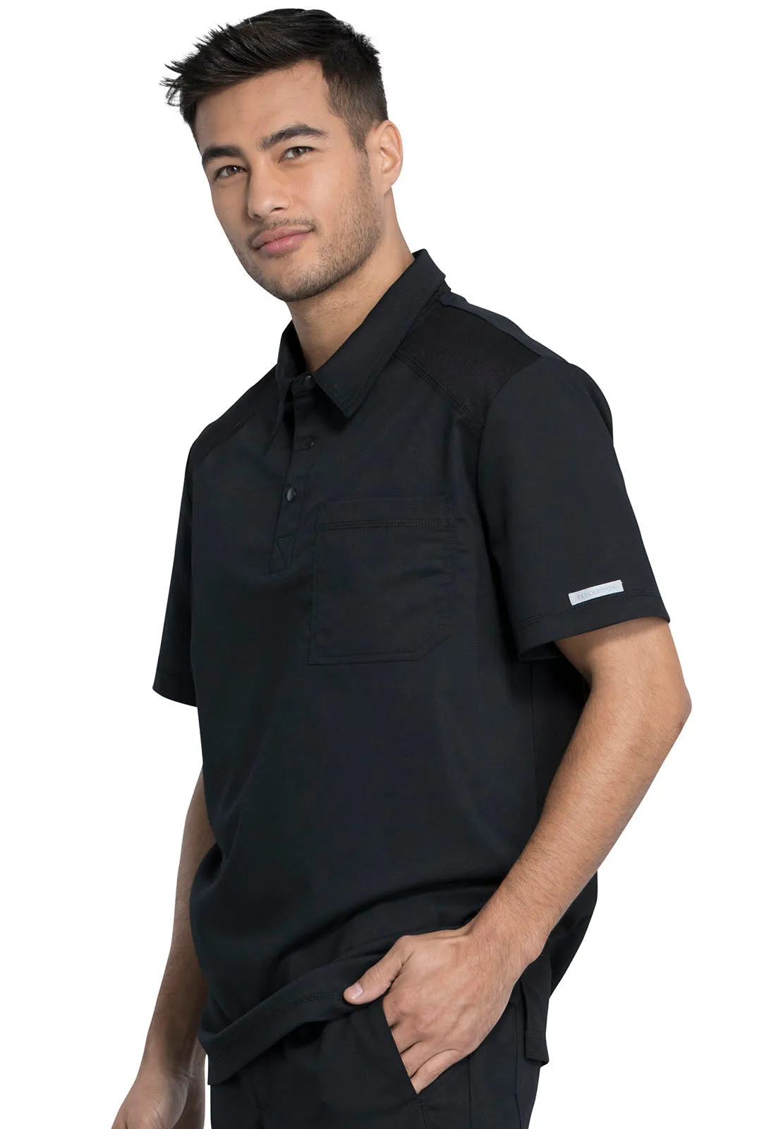 Revolution WW615 Men's Polo Shirt Black