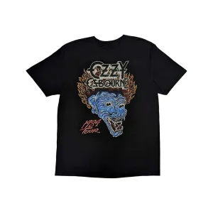 Rockoff Ozzy Osbourne Unisex T-Shirt: Bark At The Moon Tour 84, Back Print, Black