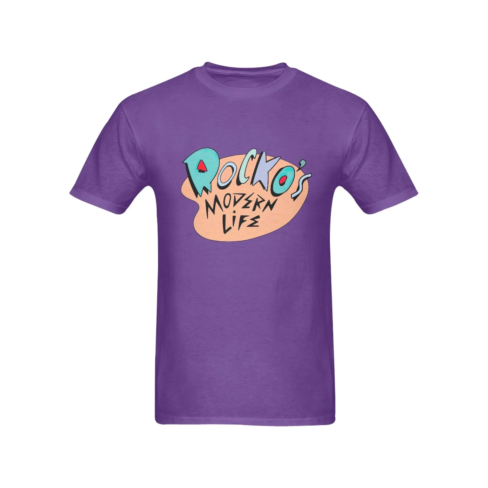 Rocko's Modern Life Print Men's T-shirt 100% Cotton