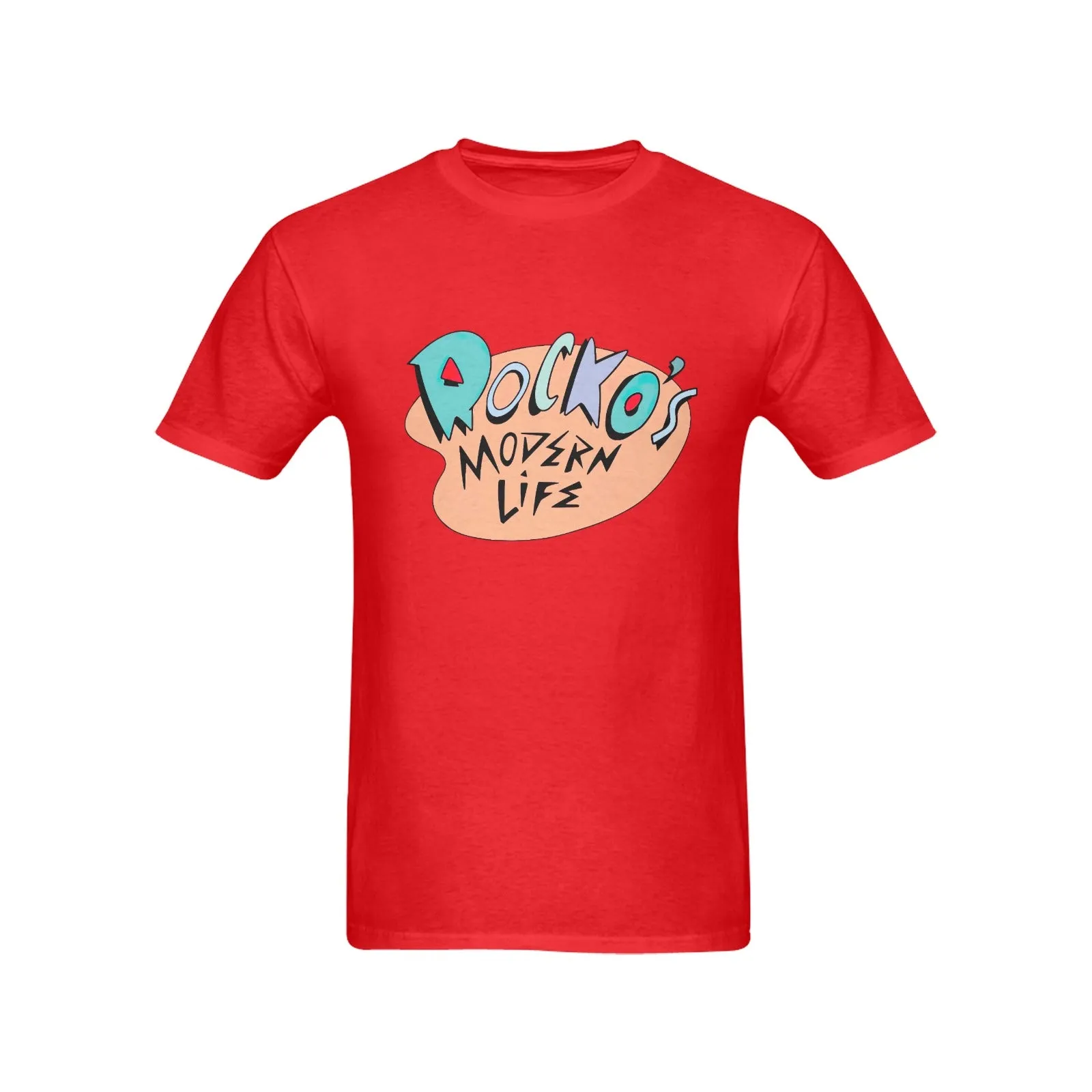 Rocko's Modern Life Print Men's T-shirt 100% Cotton