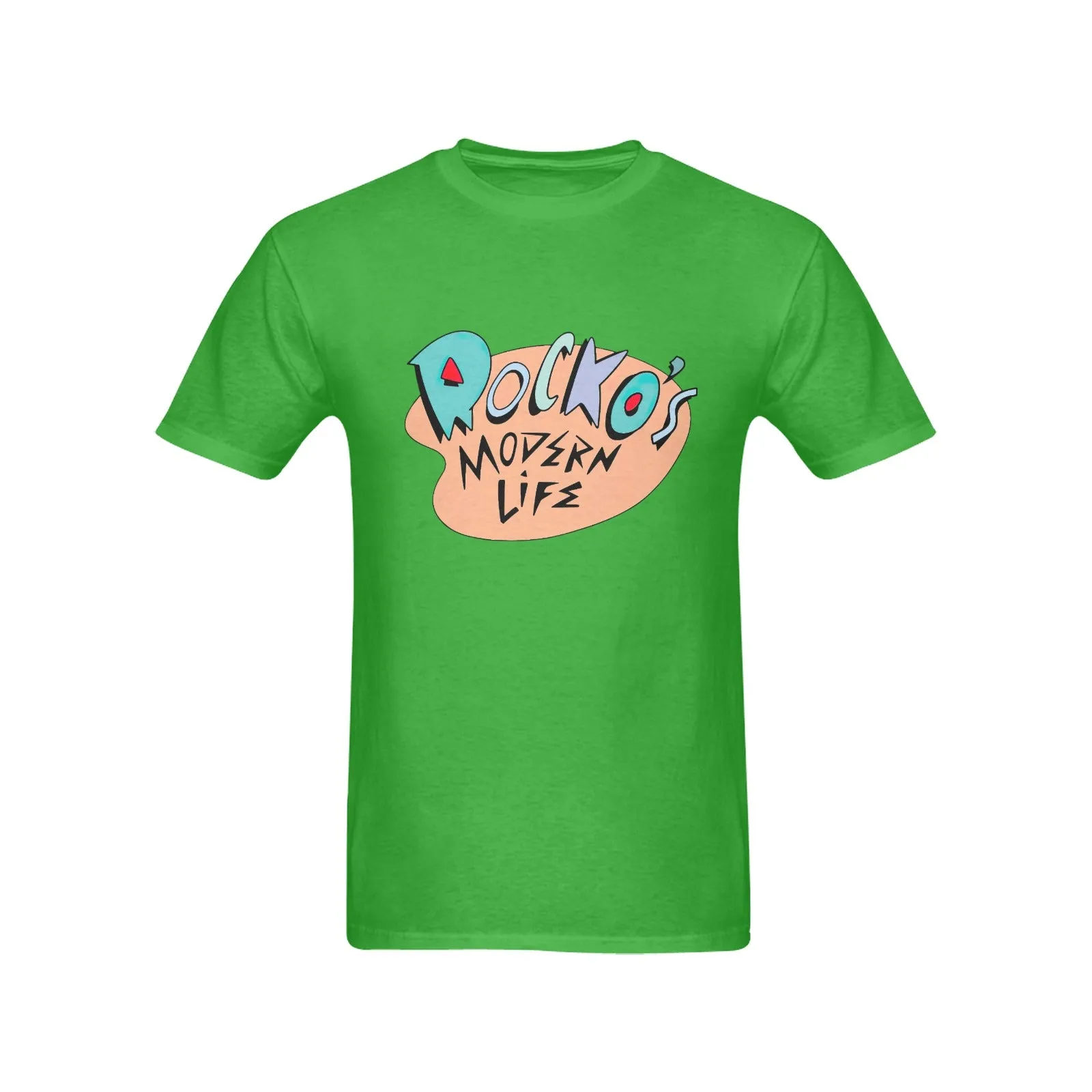 Rocko's Modern Life Print Men's T-shirt 100% Cotton