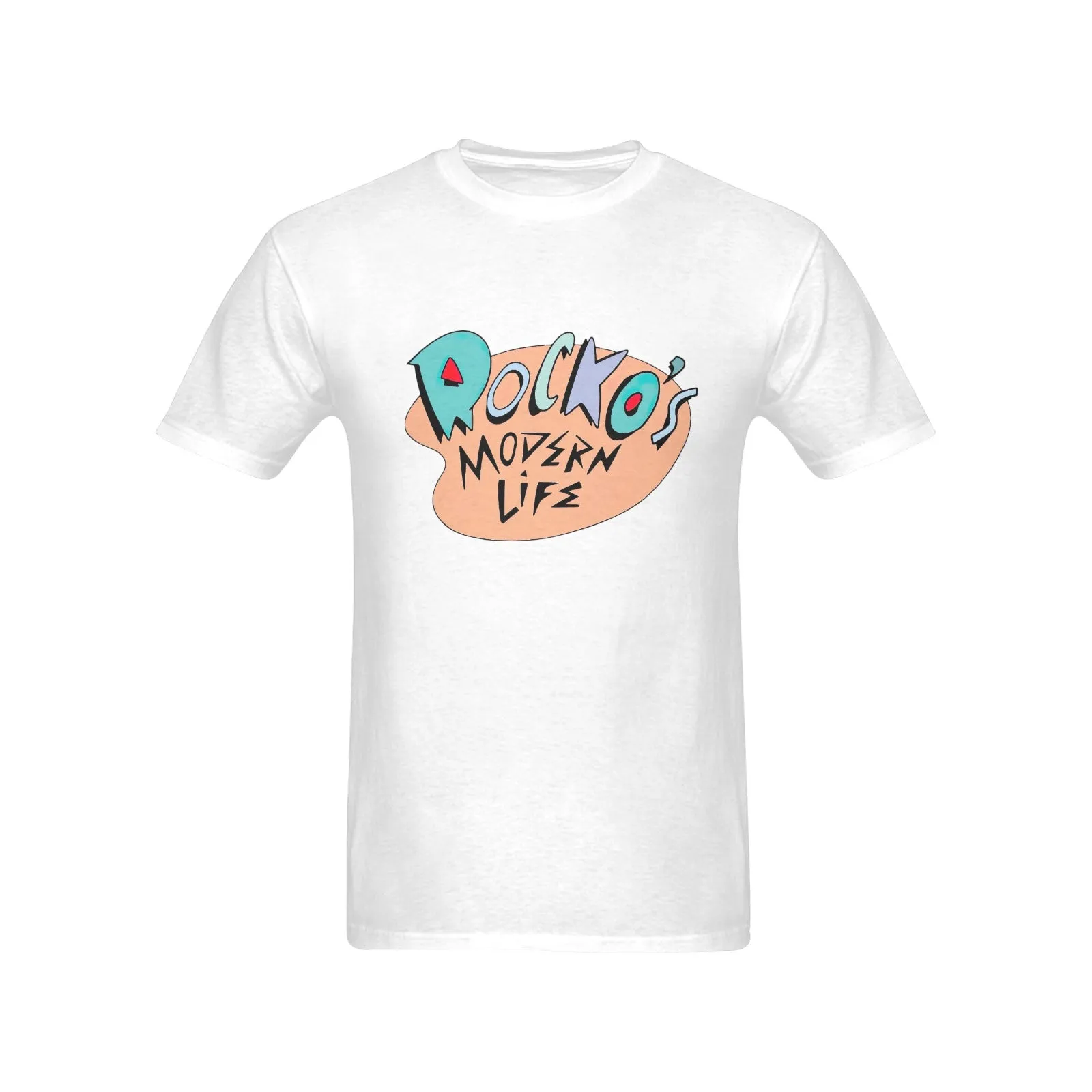 Rocko's Modern Life Print Men's T-shirt 100% Cotton