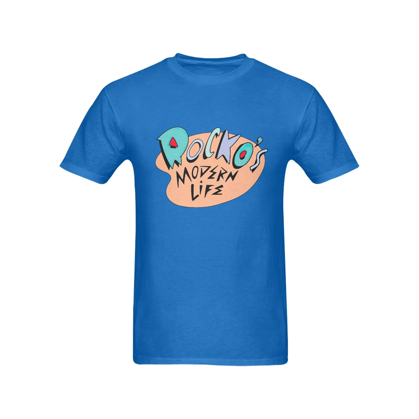 Rocko's Modern Life Print Men's T-shirt 100% Cotton