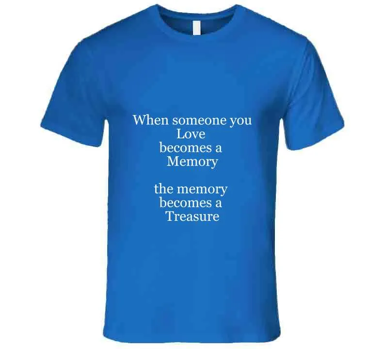 Royal Blue / White T Shirt