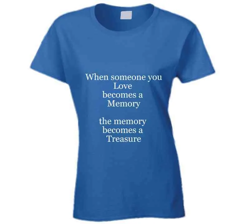 Royal Blue / White T Shirt