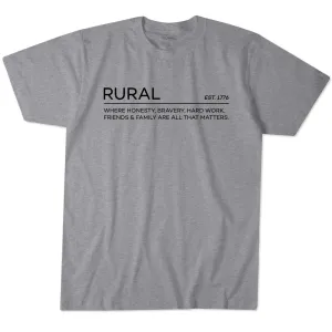 Rural Values Tee