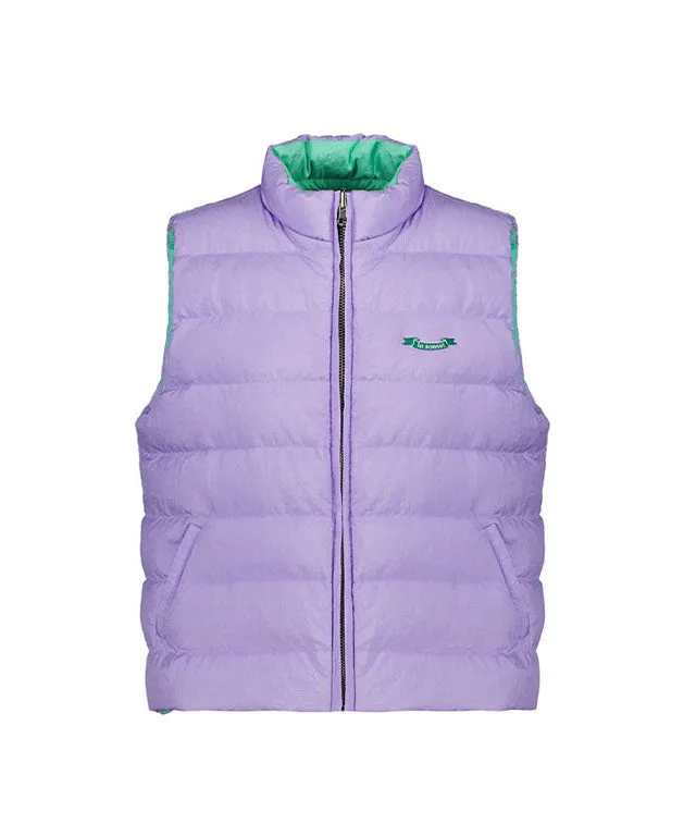 [SAMPLE SALE]LE SONNET Goose Double Vest - Lavender (Mint)