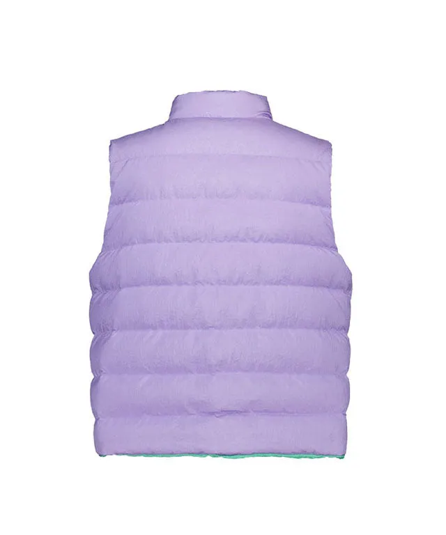 [SAMPLE SALE]LE SONNET Goose Double Vest - Lavender (Mint)