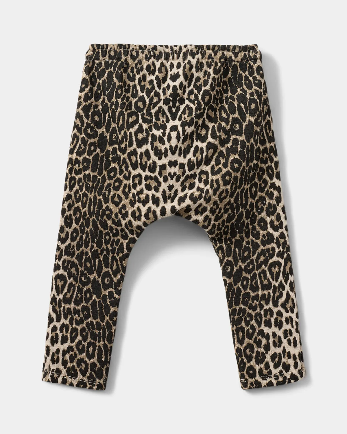 SARAHSB TROUSERS - Light brown leopard