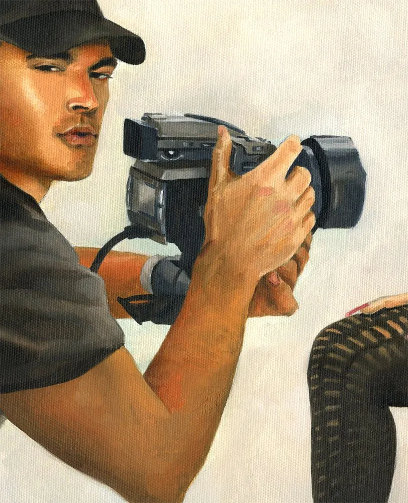 Say Cheese...Cake, Starring Mike Ruiz print