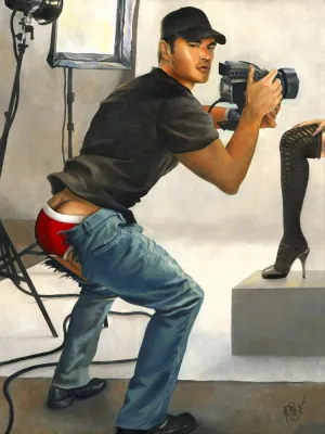Say Cheese...Cake, Starring Mike Ruiz print