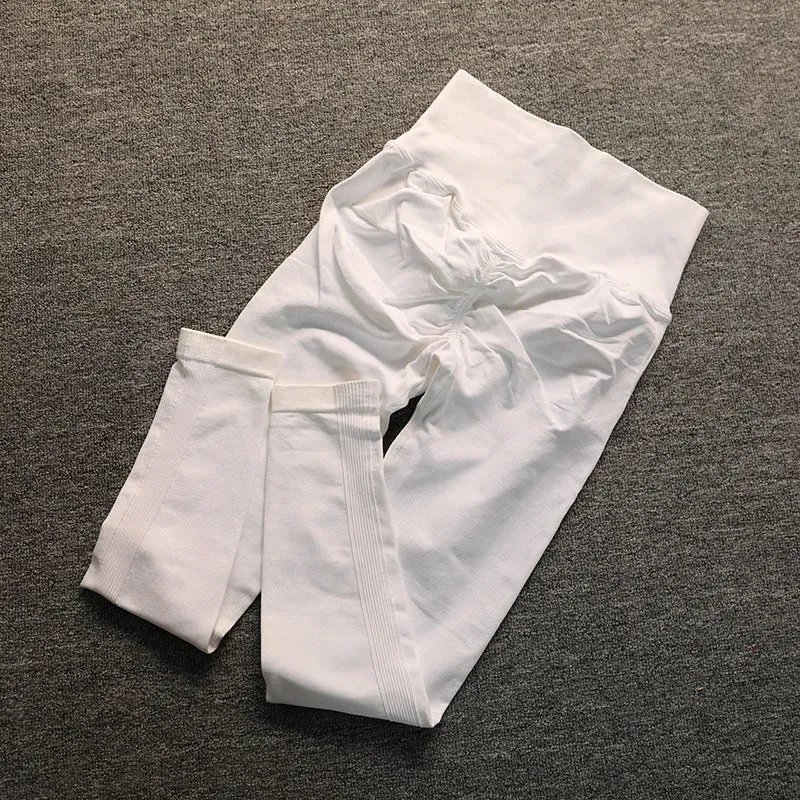 Seamless High Waist Yoga Pants for Women - Ruched Butt Lifting Gym Leggings