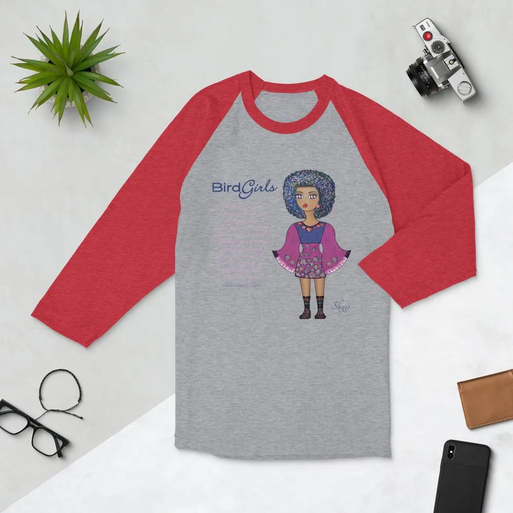 Shygo 3/4 sleeve raglan shirt