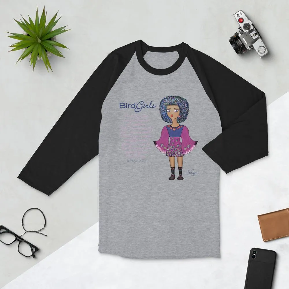 Shygo 3/4 sleeve raglan shirt