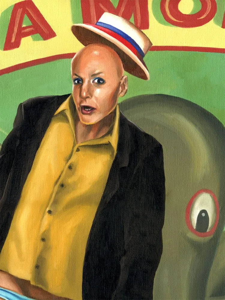 Sideshow Attraction, Starring James St. James  print