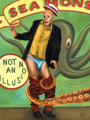 Sideshow Attraction, Starring James St. James  print