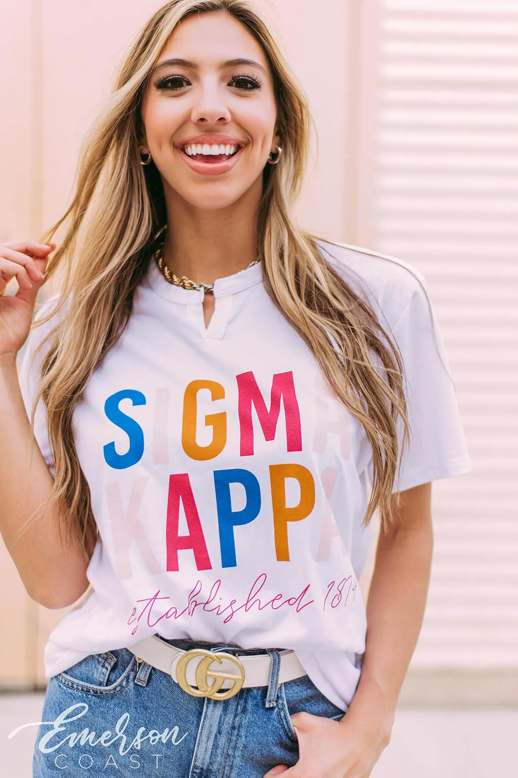 Sigma Kappa Established Notch Tee
