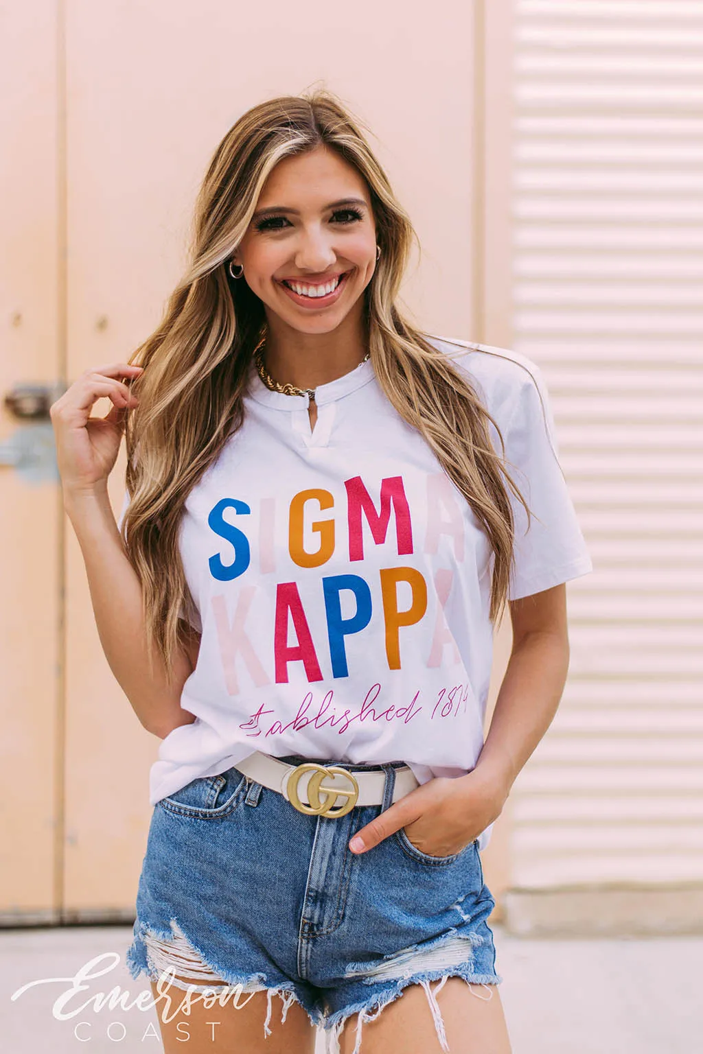 Sigma Kappa Established Notch Tee