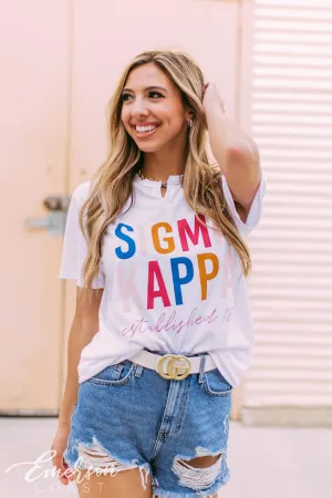 Sigma Kappa Established Notch Tee
