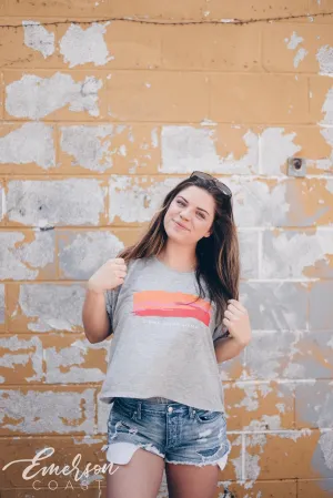 Sigma Sigma Sigma Crop PR Tee