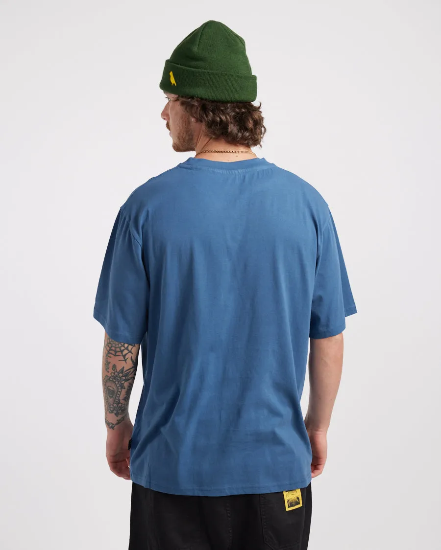 Signature SS Tee Indigo