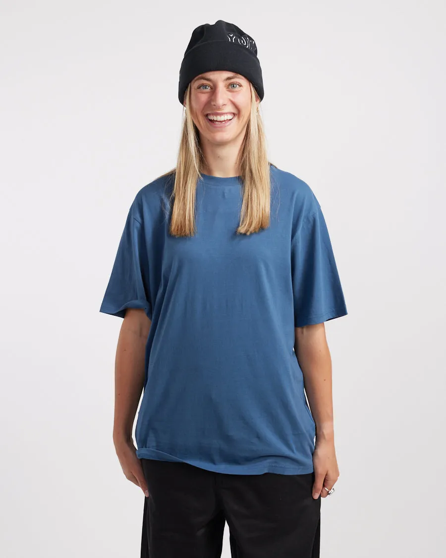 Signature SS Tee Indigo