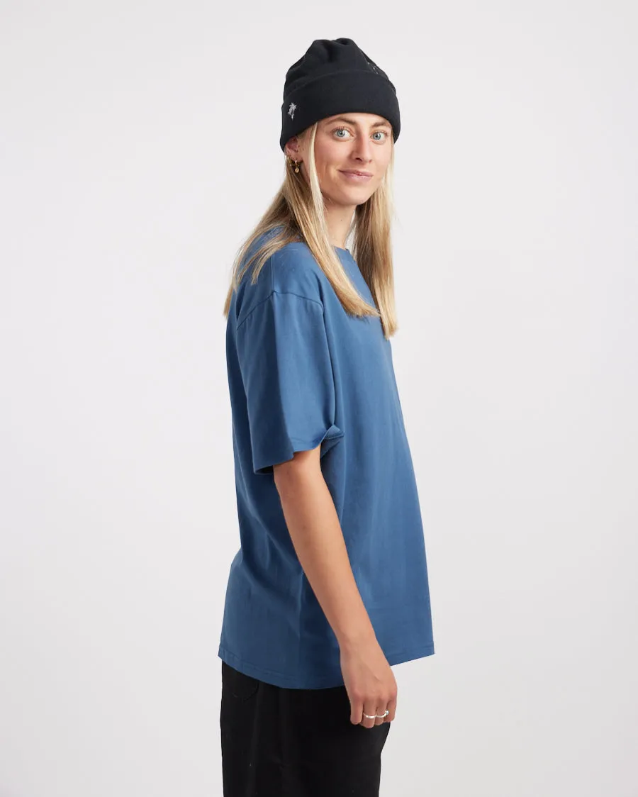 Signature SS Tee Indigo