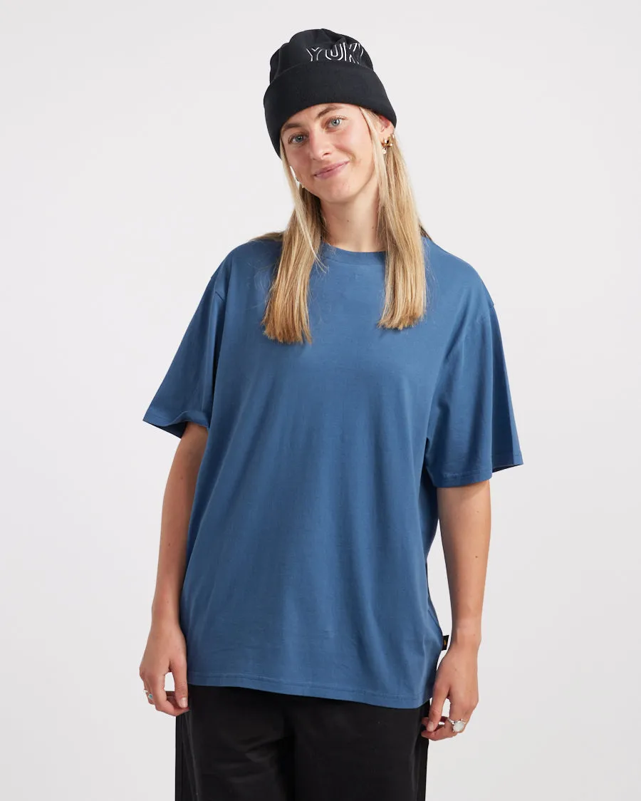 Signature SS Tee Indigo