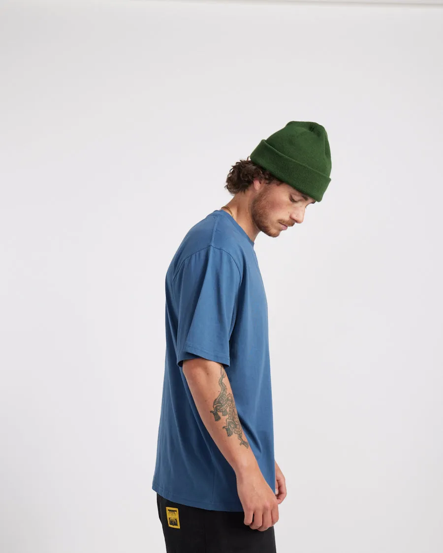 Signature SS Tee Indigo