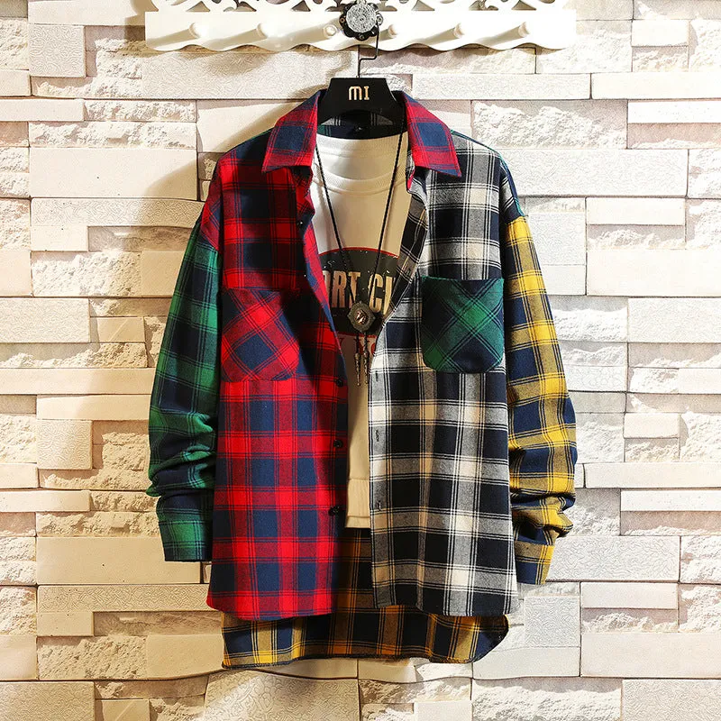 Sleeve striped shirt-D346 | Inspanda