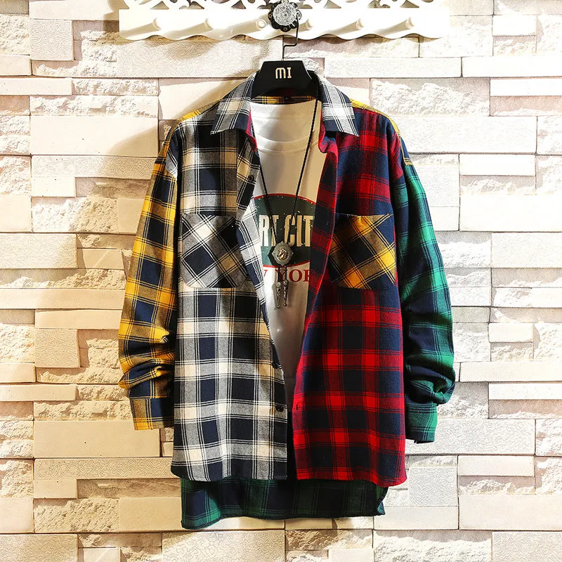 Sleeve striped shirt-D346 | Inspanda