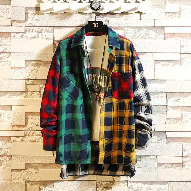 Sleeve striped shirt-D346 | Inspanda