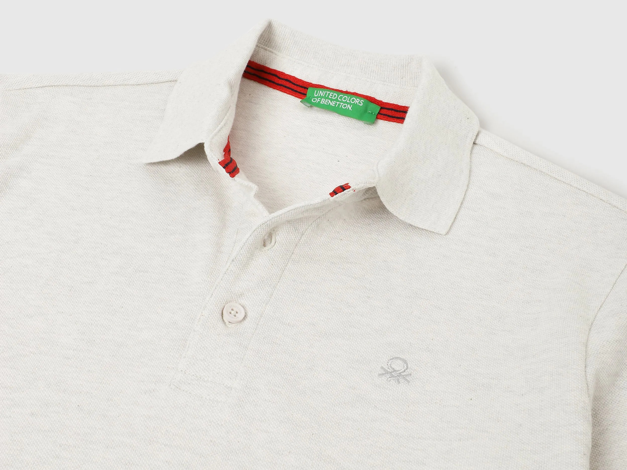 Slim Fit Polo Neck Solid T-Shirt