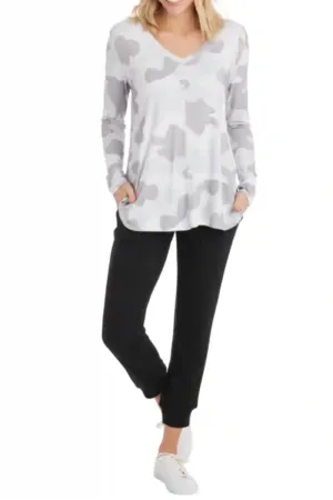 Soft Camo Top