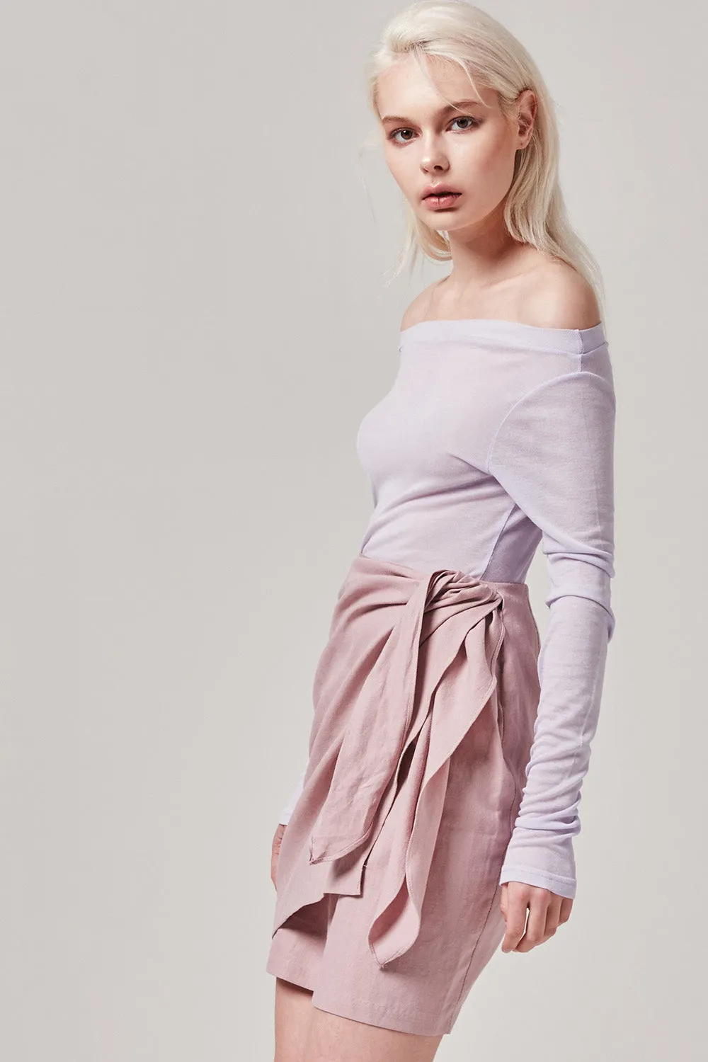 Soft Tencel Long Sleeve Tee