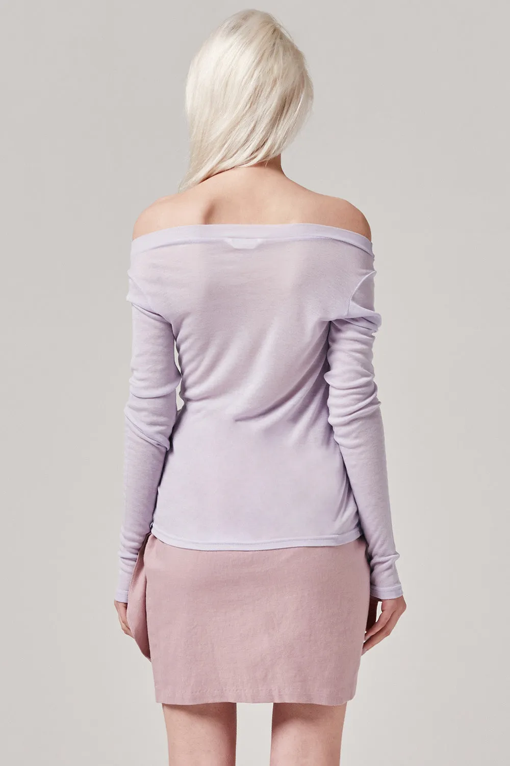 Soft Tencel Long Sleeve Tee