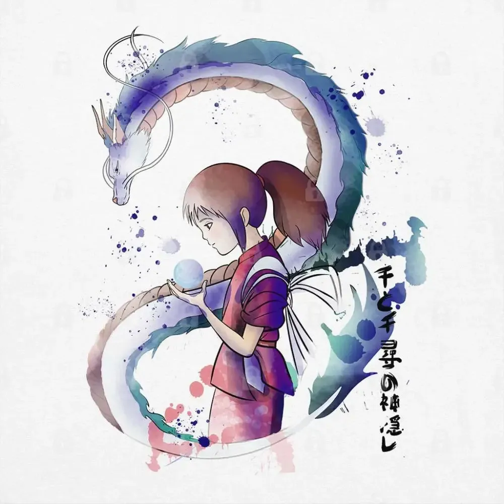 Spirited Watercolor T-Shirt