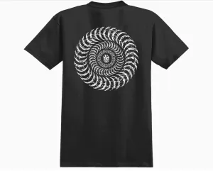 Spitfire Decay Classic Swirl Tee - Black
