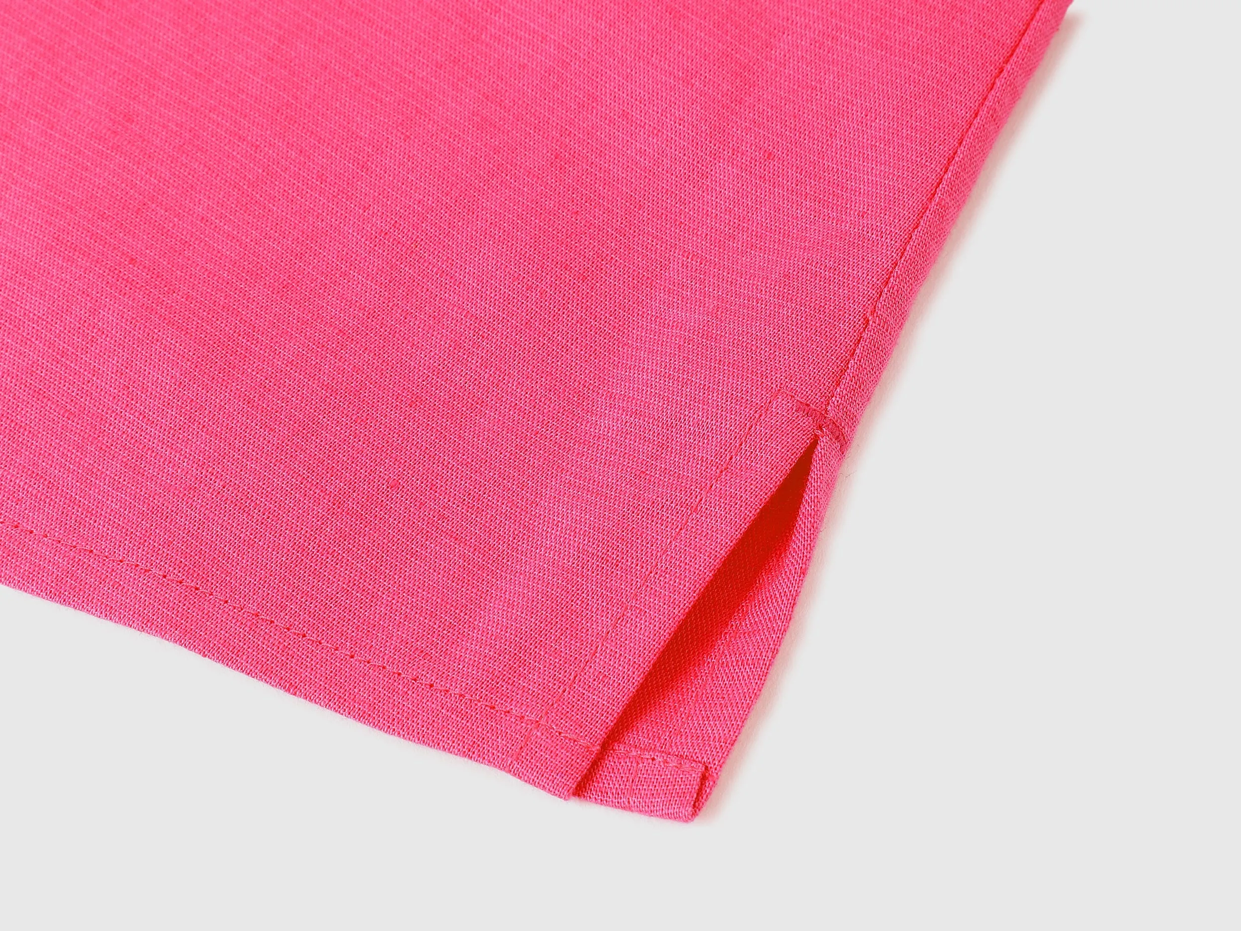 Spread Collar Solid Shirts