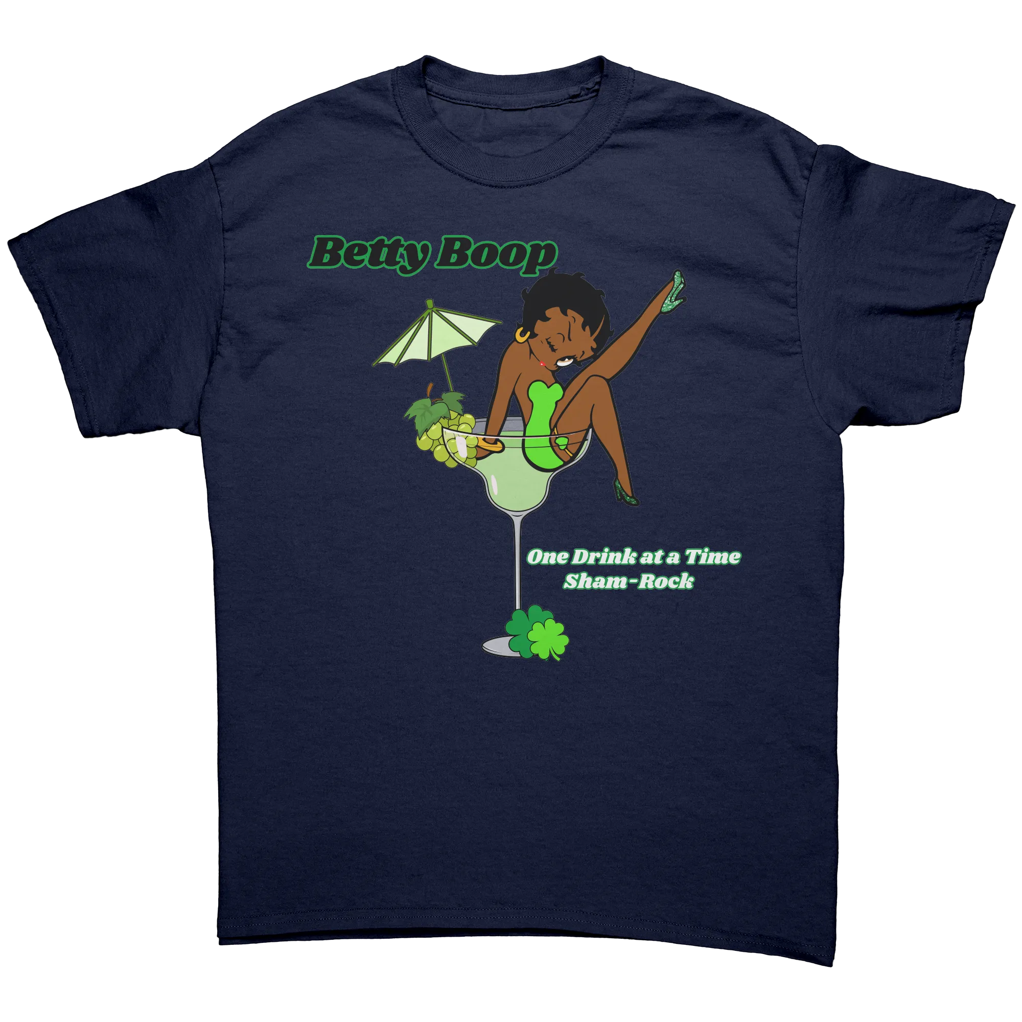 St Patricks Day Shirt, Betty Boop Shirt, Shamrock Shirt, One Drink Shirt, Clover Shirt, St Patricks Day Gift, Irish Shirt, Womens Clothing