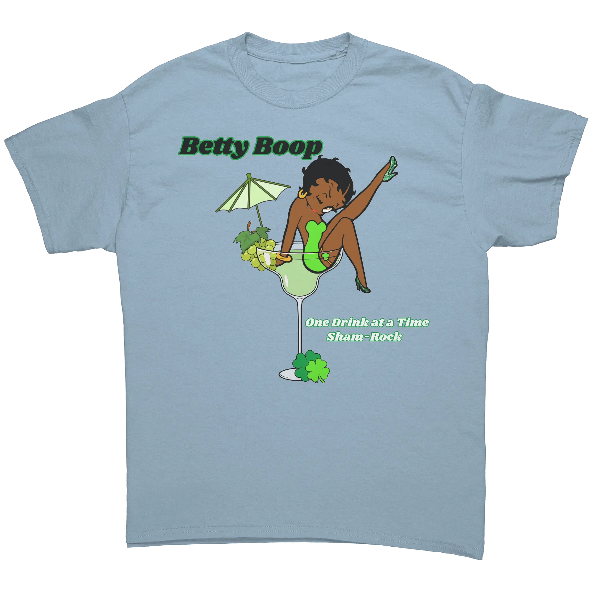 St Patricks Day Shirt, Betty Boop Shirt, Shamrock Shirt, One Drink Shirt, Clover Shirt, St Patricks Day Gift, Irish Shirt, Womens Clothing