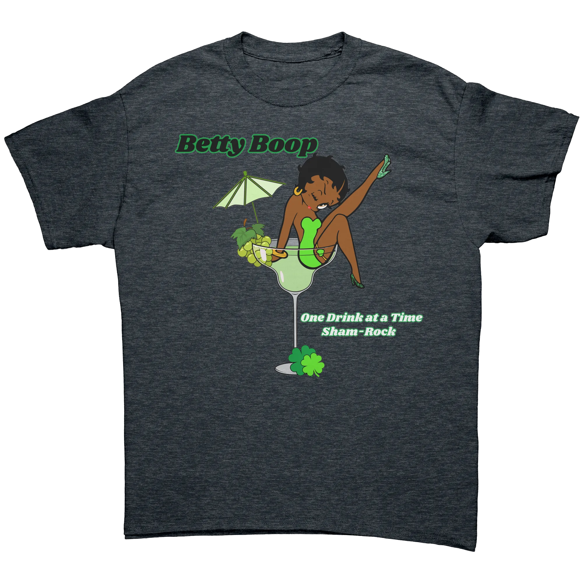 St Patricks Day Shirt, Betty Boop Shirt, Shamrock Shirt, One Drink Shirt, Clover Shirt, St Patricks Day Gift, Irish Shirt, Womens Clothing